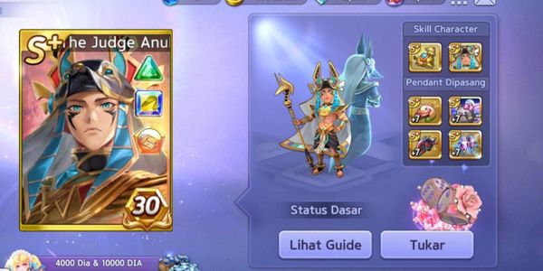 AKUN GETRICH EVO THE JUDGE ANUBUS ALL SET PENDANT KITTEN PUNCH LIMITED EDITION POLOSAN SAYUR MURAH