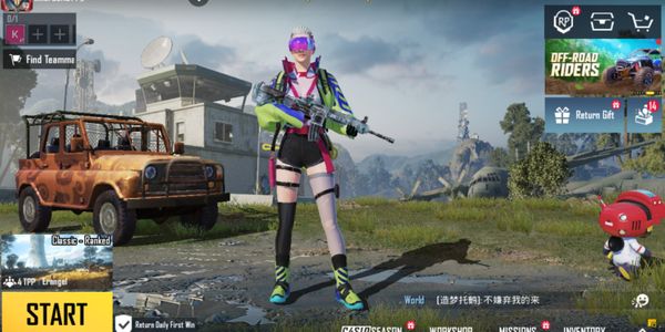 PUBG Account | Set of 70 + M4 Glacier & Clan Rename Card 2 Sultan Clothes |