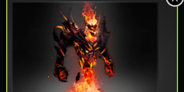 Autographed Demon Eater (Arcana Shadow Fiend)