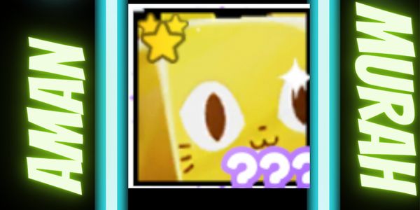 Huge Golden scary cat | Pet simulator