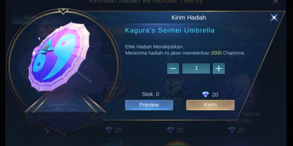 Kagura's Seimei Umbrella