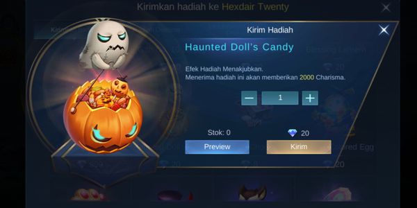 Haunted Dolls Candy