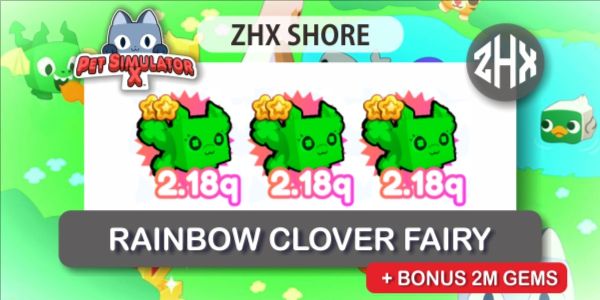 Rainbow Clover Fairy
