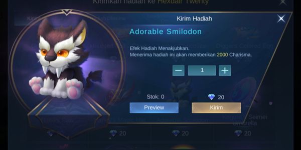 Adorable Smilodon