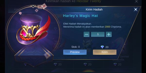 Harley's Magic Hat