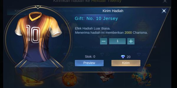 Gifts: No. 10 Jerseys (Neymar Jerseys)