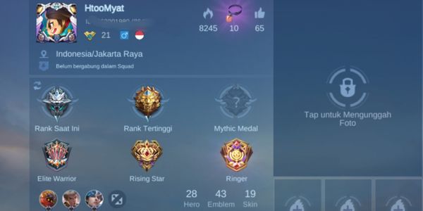 CHEAP MOBILE LEGENDS ACCOUNTS #GG #SMURF3