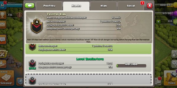 	Clan Level 4