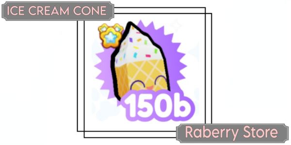 Ice Cream Cone PET SIMULATOR X