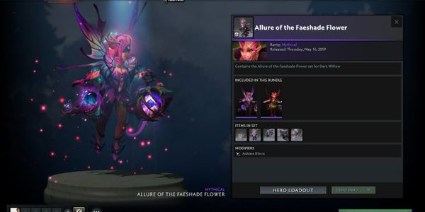 Allure of the Faeshade Flower (Dark Willow Set)