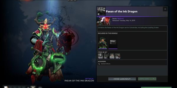 Paean of the Ink Dragon (Grimstroke Set)