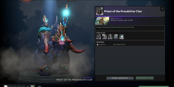 Priest of the Proudsilver Clan (Chen Set)