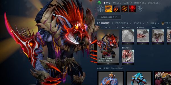 Trophies of the Hallowed Hunt (Ursa Set Diretide 2022 Collector's Cache)