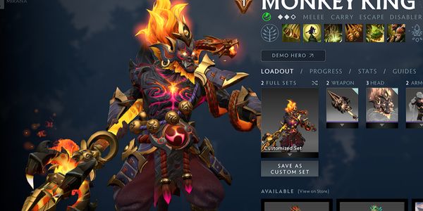 Champion of the Fire Lotus (Monkey King Set Diretide 2022 Collector's Cache)