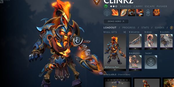 Withering Pain (Clinkz Set Diretide 2022 Collector's Cache II)
