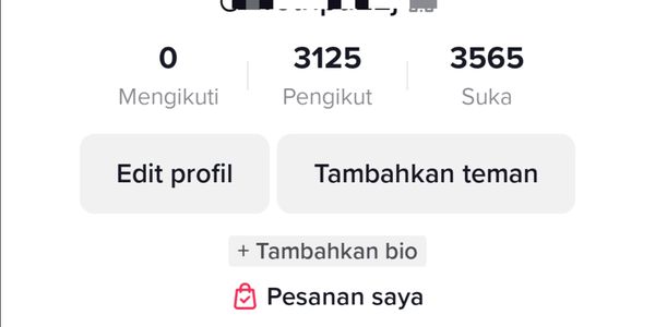 TikTok accounts with 3000 followers can be live! Real followers are not injections