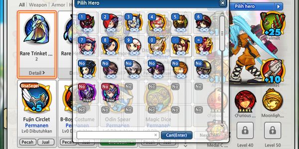 Lost Saga Muuurah Meriah account