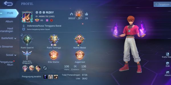 EMBLEM MAX SKIN KOF, EPIC, SL, TRANSFORMER, ETC FULL SPECS CHECK DESCRIPTION