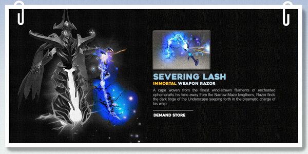 Severing Lash (Immortal TI8 Razor) 
