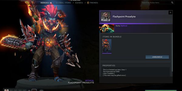 Flashpoint Proselyte (Bundle Huskar Collector's Cache TI 10)