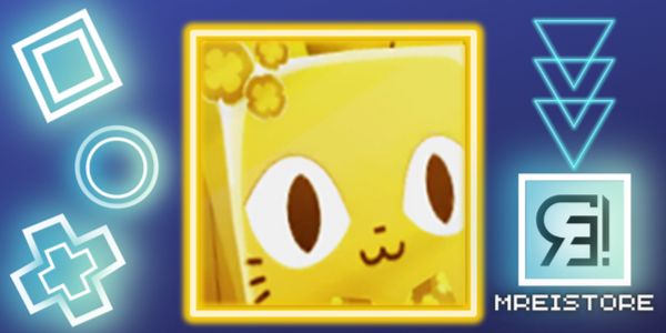 GOLDEN HUGE LEPRECHAUN CAT [EXCLUSIVE] - PET SIMULATOR