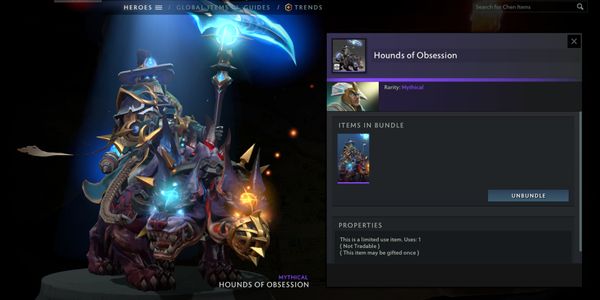 Hounds of Obsession (Chen Set Diretide 2022 Collector's Cache)