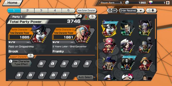 Plain Character Brook Onigashima OPBR