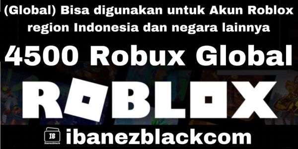 Buy Robux Gift Card 4500 Robux Roblox 1798602 | itemku