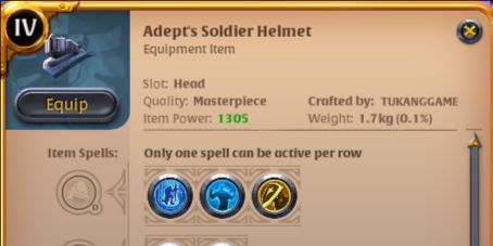 4.3 Soldier Helmet (Masterpiece)