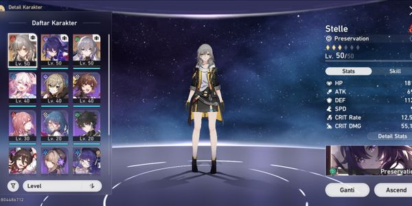 [Asia] Seele + Bronya (All Unset ) Lt 30