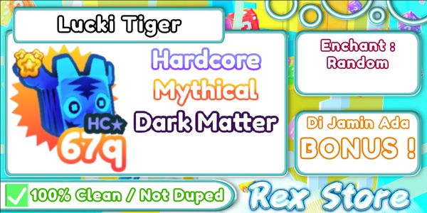 Hardcore Dark Matter Lucki Tiger + Bonus