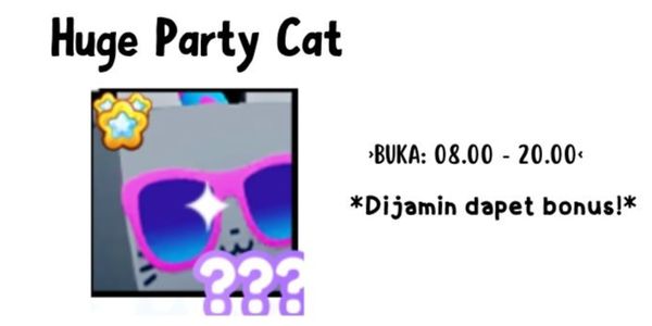 Huge Party Cat