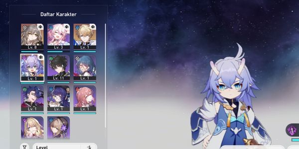 [ASIA] HSR STARTER ACCOUNT *5 BAILU+GEPARD (RATE ON BANNER SEELE)