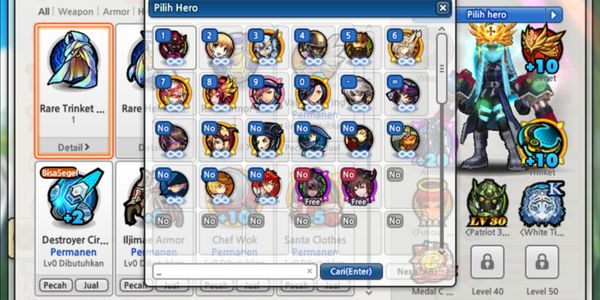 Lost Saga Murmerrr Herper Ramaiii account