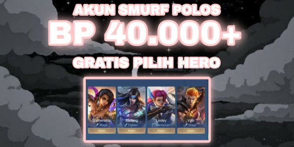 Many Smurf Mobile Legends BP accounts are #CHEAP
