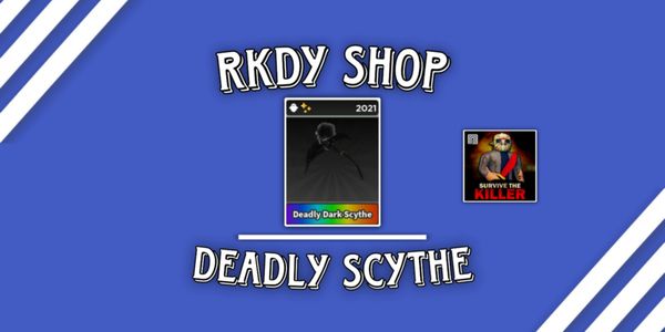 Deadly Dark Scythe - Survive The Killer ROBLOX