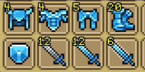 Mythan Full Set + 2 Mythan Weapons