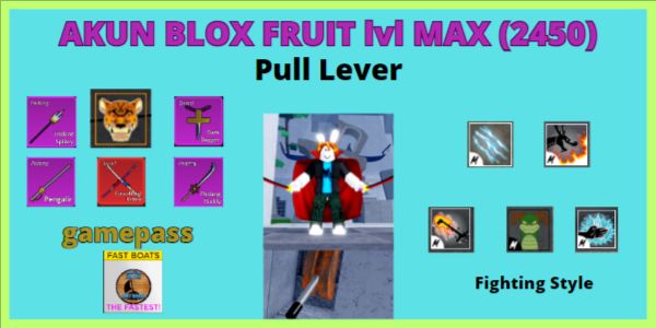 Blox Fruits Account Level Max / Pull Lever