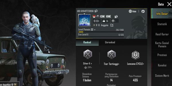 CHEAP PUBG ACCOUNT LEVEL 22
