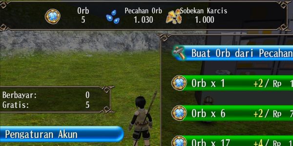 Account 15 Orbs