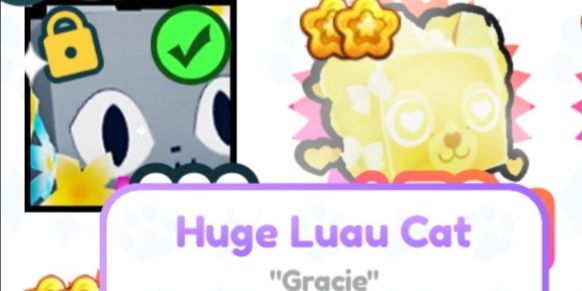 Huge Luau Cat