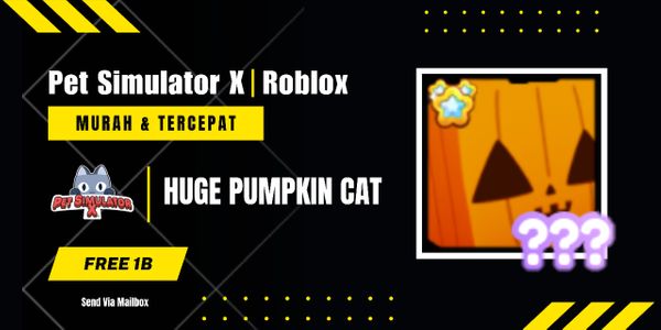 Huge Pumpkin Cat