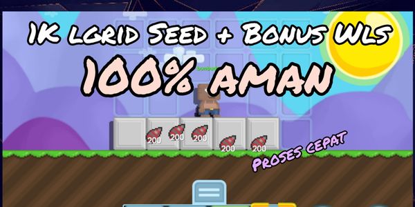 1k/1000 Laser Grid Seed dropped in world