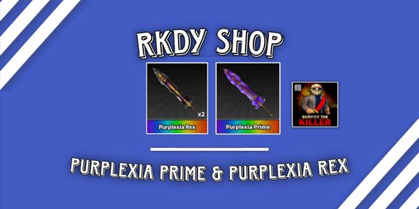 Purplexia Rex & Purplexia Prime - Survive The Killer ROBLOX