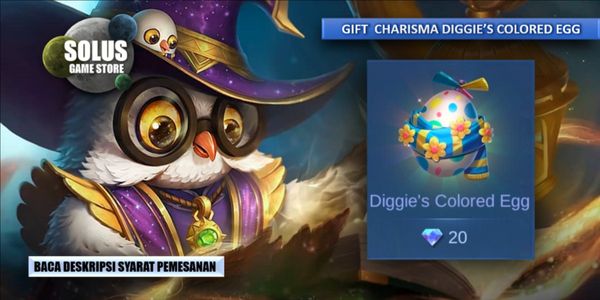 Diggie's Colored Egg