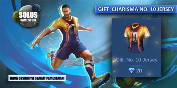 Charisma No. 10 Jerseys