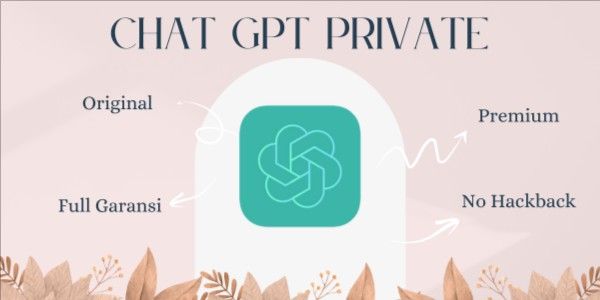 ChatGPT Plus Private Premium 1 Bulan
