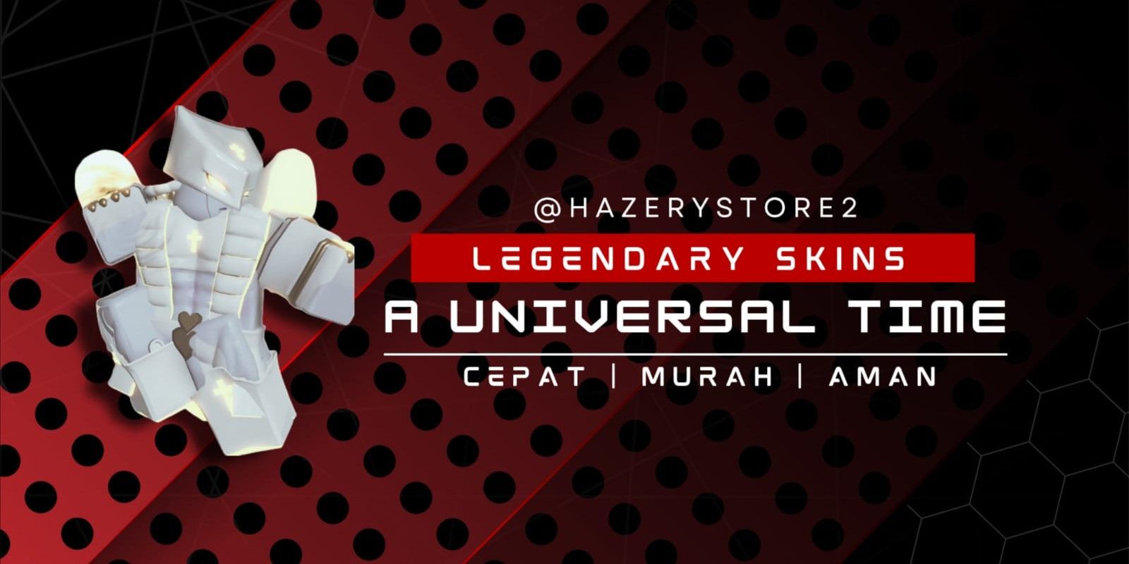 Beli Item A Universal Time (AUT) - Blessing [legendary skin] Roblox ...