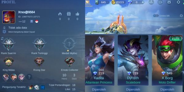AKUN SMURF RANK GM MURAH