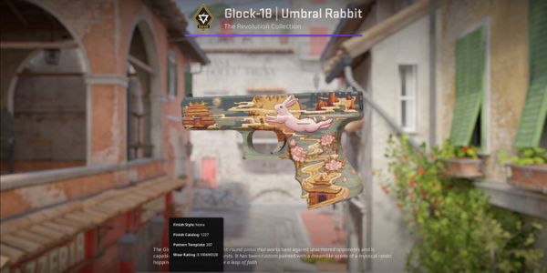 Glock-18 | Umbral Rabbit (Minimal Wear)